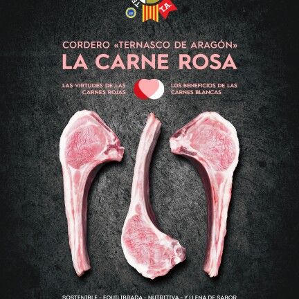 Cartel TA carne rosa