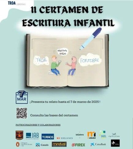 Cartel II Certamen Escritura Infantil