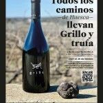 Cartel I Ruta Gastronómica "Grillo y y trufa"