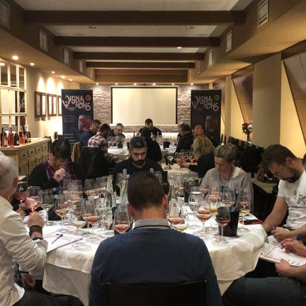 Panel de cata Vignerons 2019