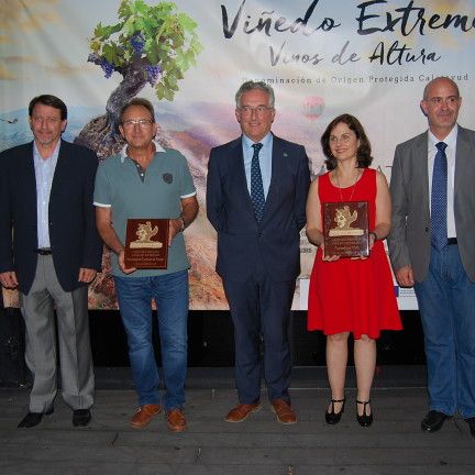 Premiados en el I certamen Viñedo Extremo DOP Calatayud