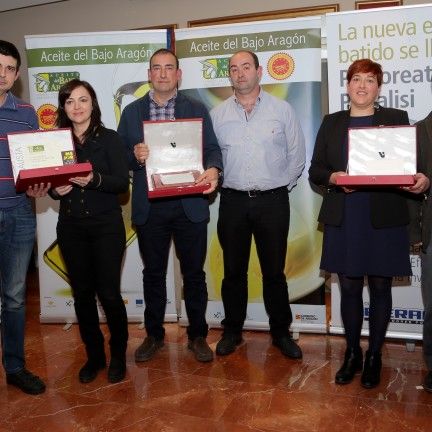 Premiados mejor aceite Bajo Aragón